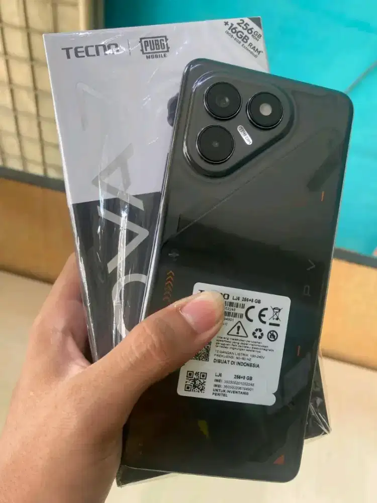 Tecno POVA 7 fullset (8+8/128gb) baru 2 bulan beli