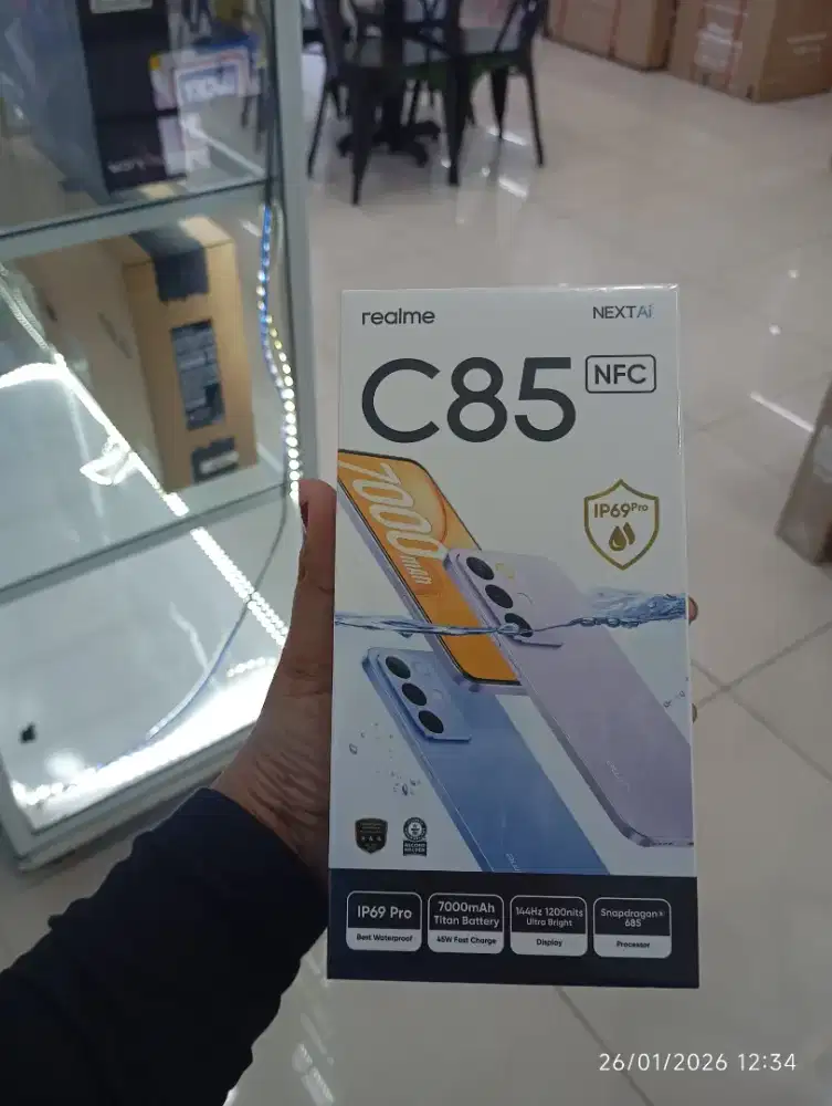 Cash credit Realme c85 8/256gb