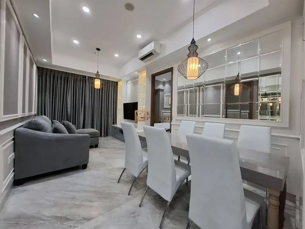 Ekslusif Interior! Nego sampai jadi Dijual 2br+ full furnished bagus bersih Condominium Taman Anggrek Residence fasilitas premium dan clubhouse