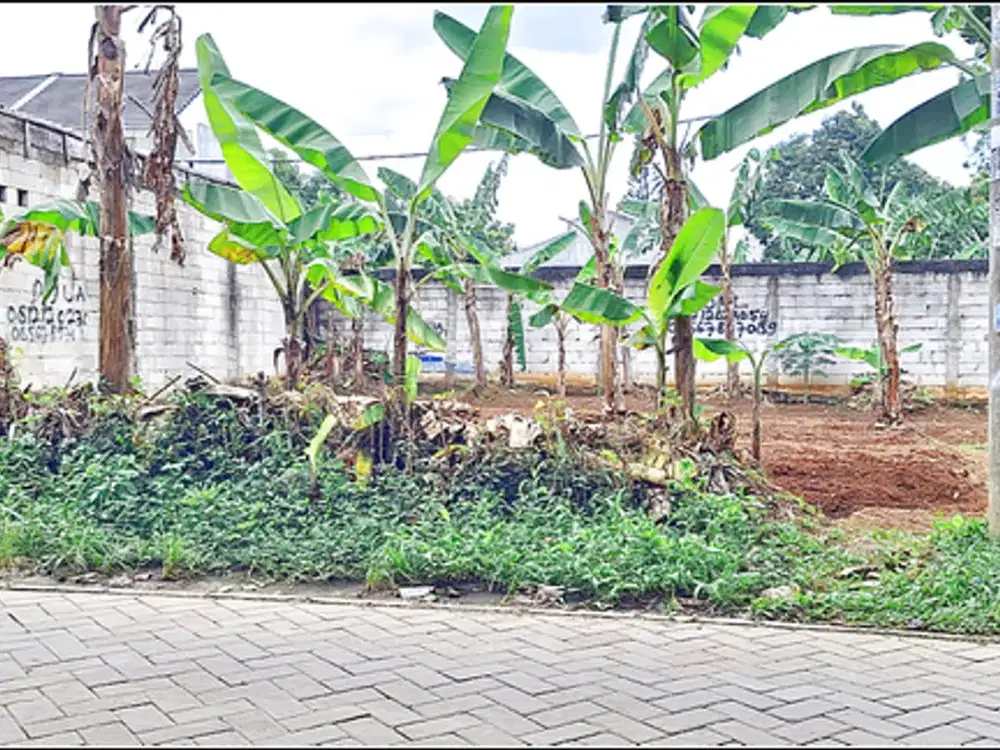 Tanah Murah 10 Menit Stasiun Rawa buntu, SHM Terjamin