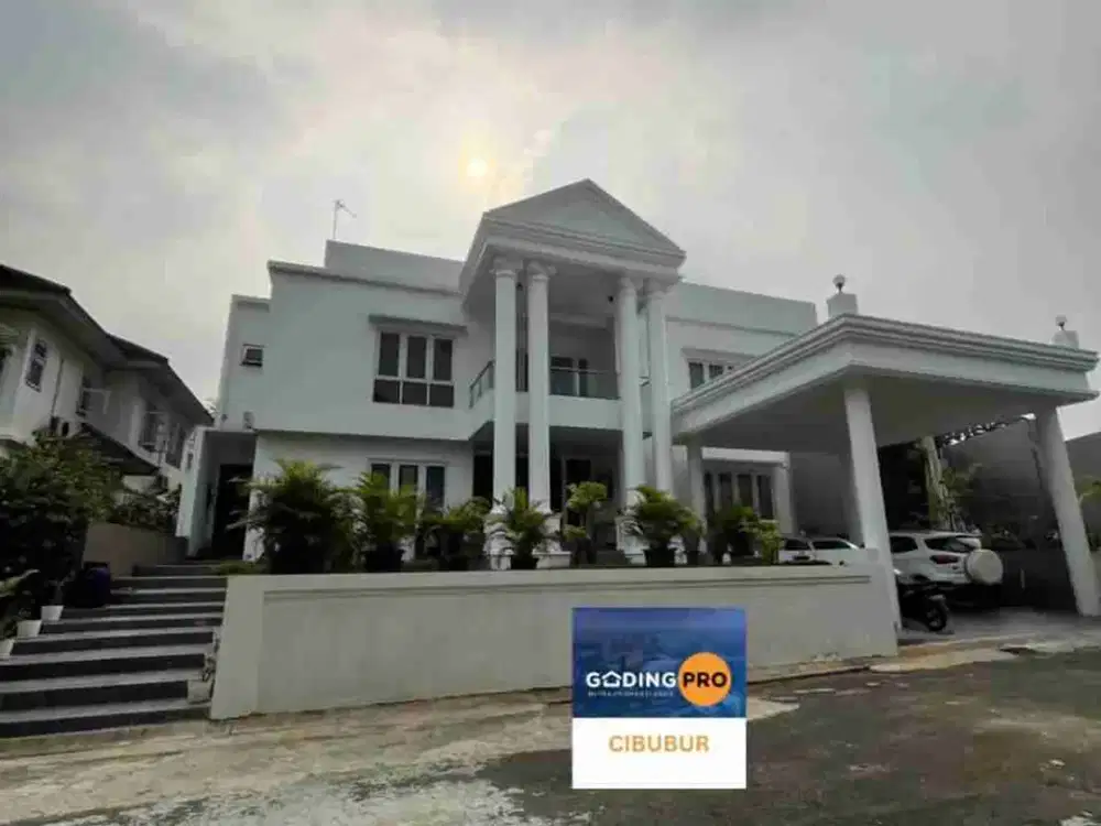 Dijual Rumah Mewah 2 Lantai Ada Kolam Renang di Legenda Wisata Cibubur