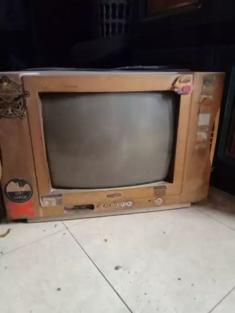 Tv tabung sanyo mati total