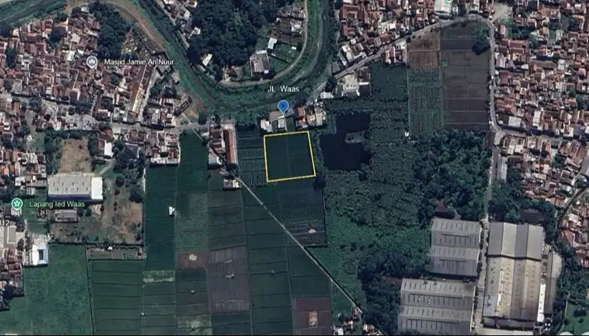 Jual Tanah Sawah Strategis Di Pameungpeuk Kab. Bandung