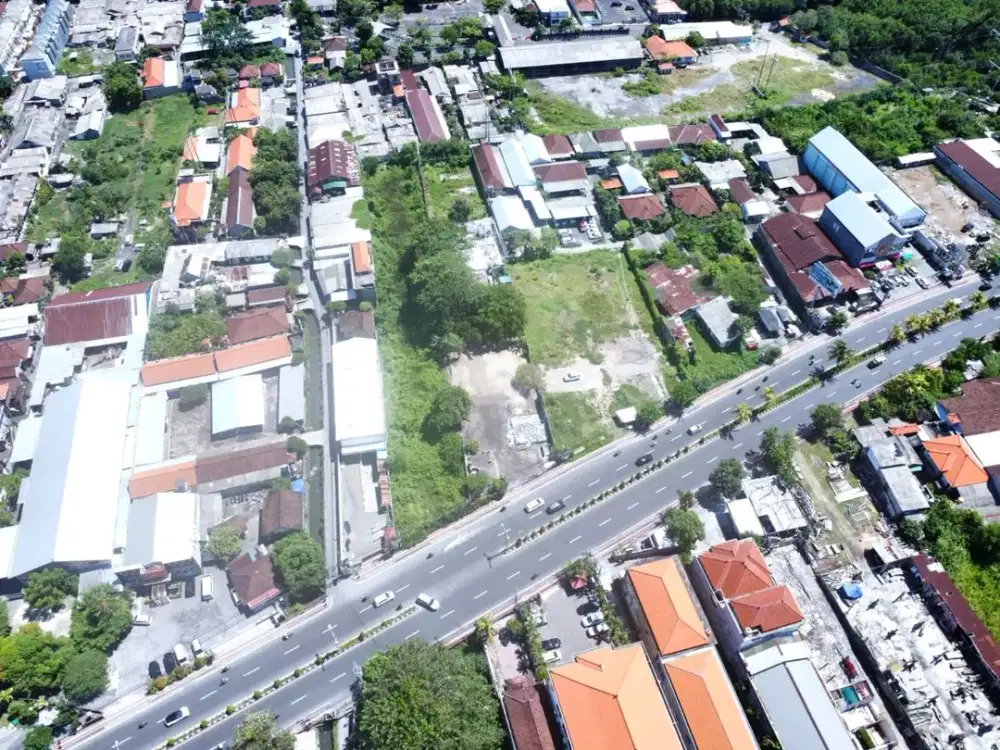Tanah Strategis & Premium, lokasi Pinggir Jln Utama Bypass Ngurah Rai - Pemogan, Denpasar