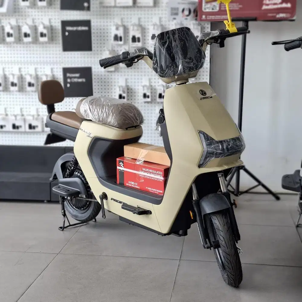 SEPEDA LISTRIK PACIFIC ZEKROM HANYA 3Jtan Bisa Kredit