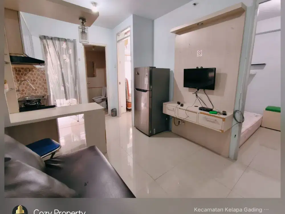 DISEWAKAN MURAH FREE IPL APARTEMEN 2 KMR GADING NIAS FURNISH BULANAN