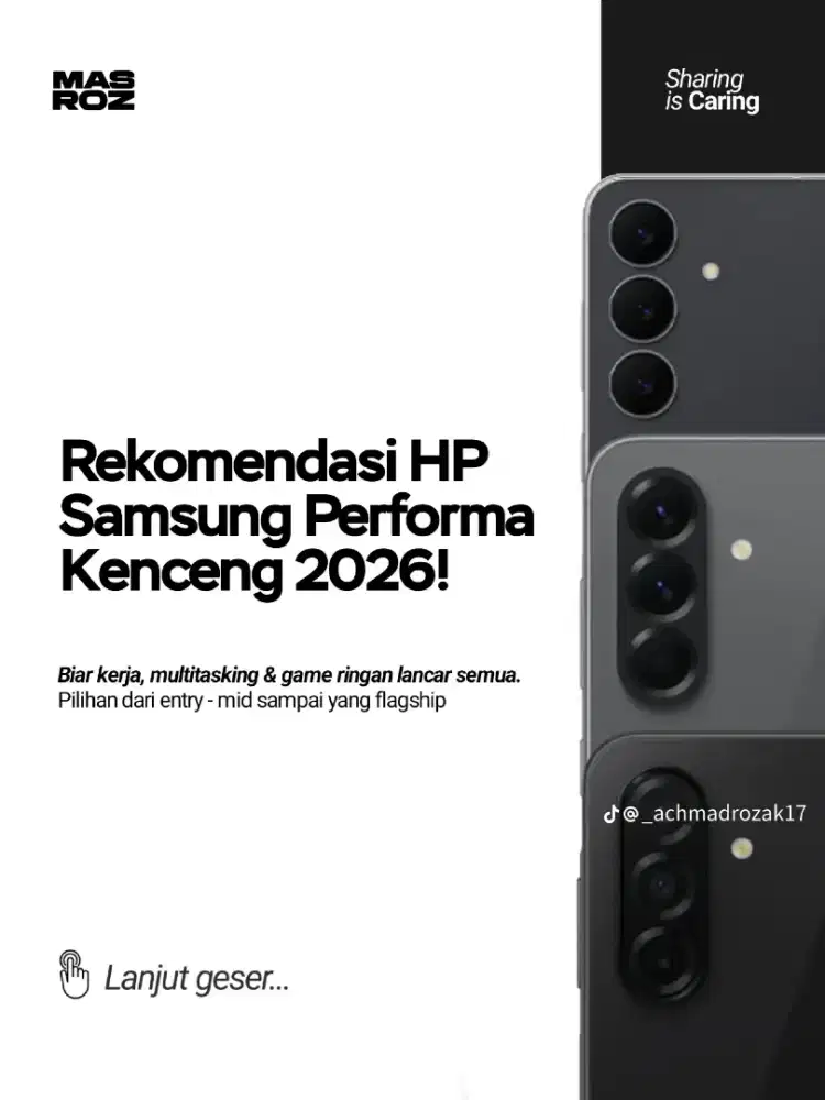 SAMSUNG GALAXY A SERIES DAN S SERIES PROMO