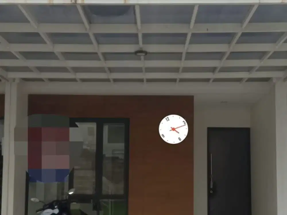 Minimalis & Rapi! Sewa Cluster Shinano Jgc 5X15 – Halaman Belakang Sudah Tertutup Kanopi (007)