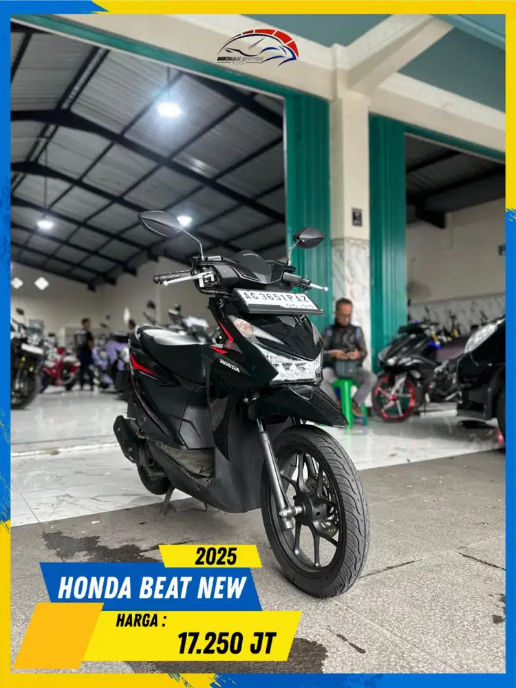 HONDA BEAT NEW 2025 PLAT AG GERCEP MASZEEHH HIKMAH MOTOR KEPUH MALANG