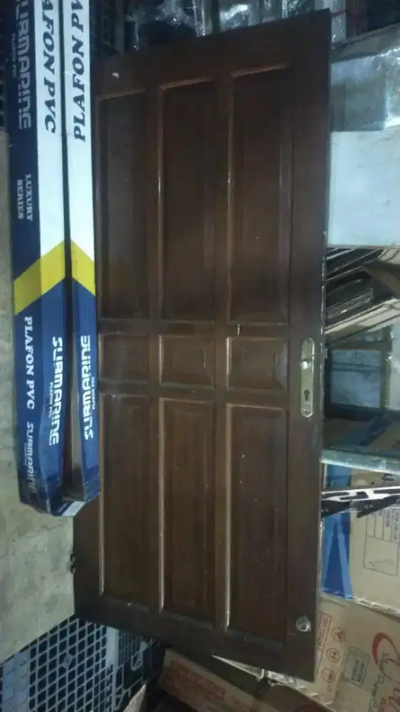 daun pintu jati asli