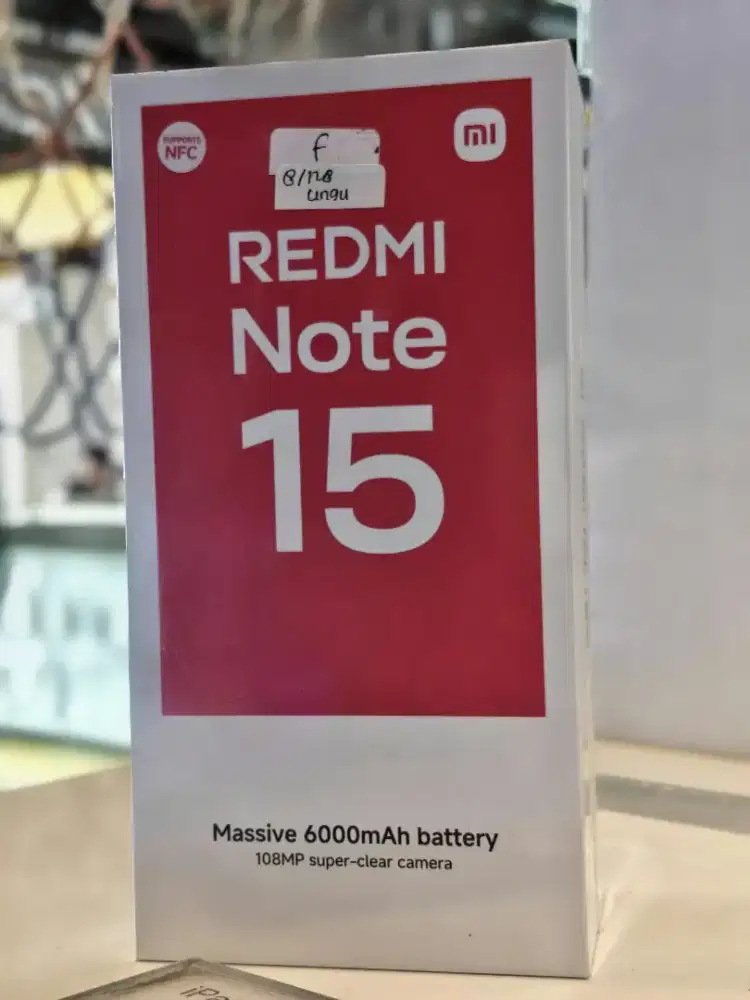 XIAOMI REDMI NOTE 15 RAM 8/128 TERMURAH