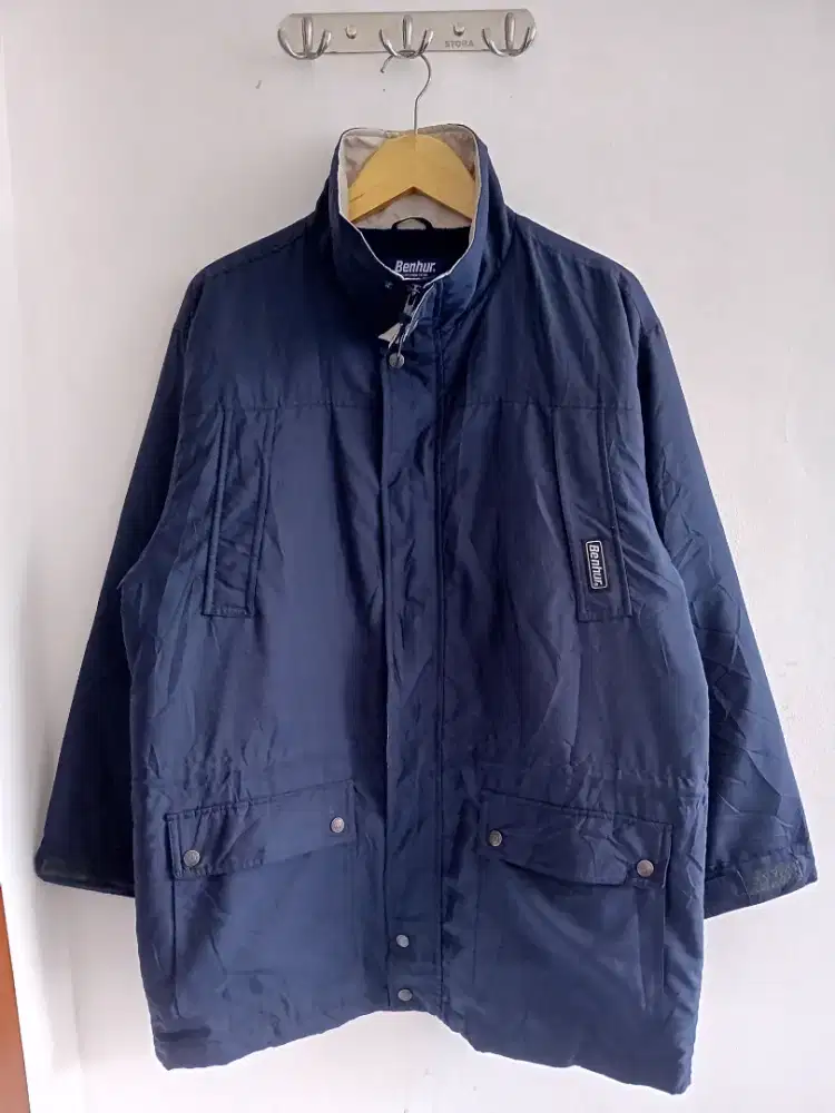 Benhur Gentelmes Casual Jacket Navy Double Pocket