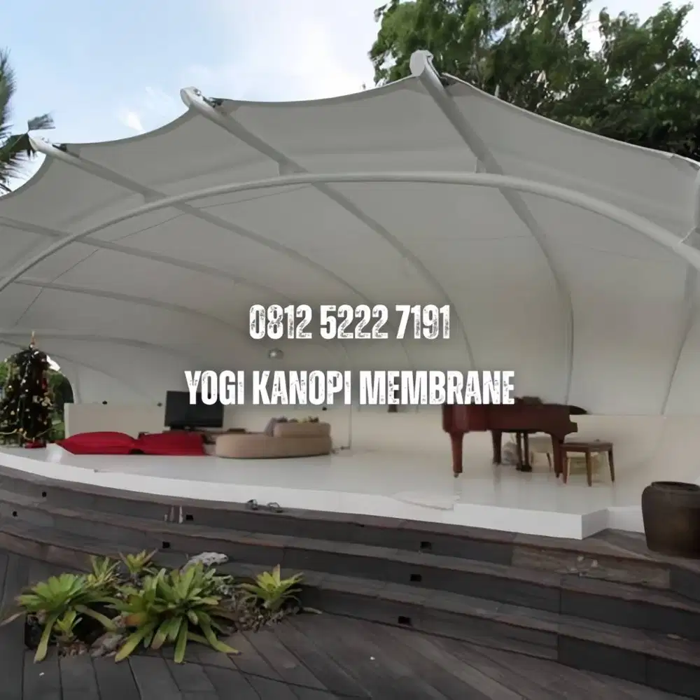 Spesialis Tenda Membrane Berkualitas Proyek: Gunakan Material Original