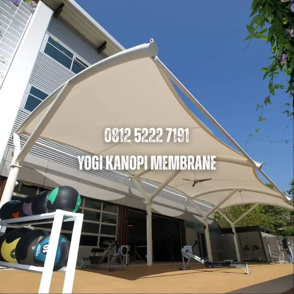 Pembuatan Kanopi Membrane Rumah dan Area Parkir