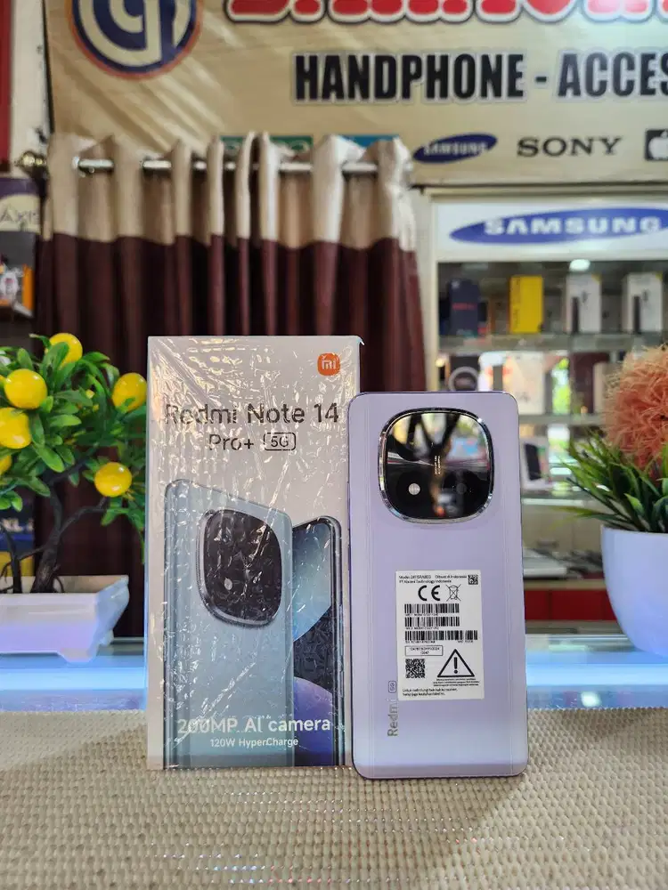 Redmi Note 14 Pro+ 5G Ram 12Gb/ 512Gb Fullset Mulus Ori 100% Bergarans
