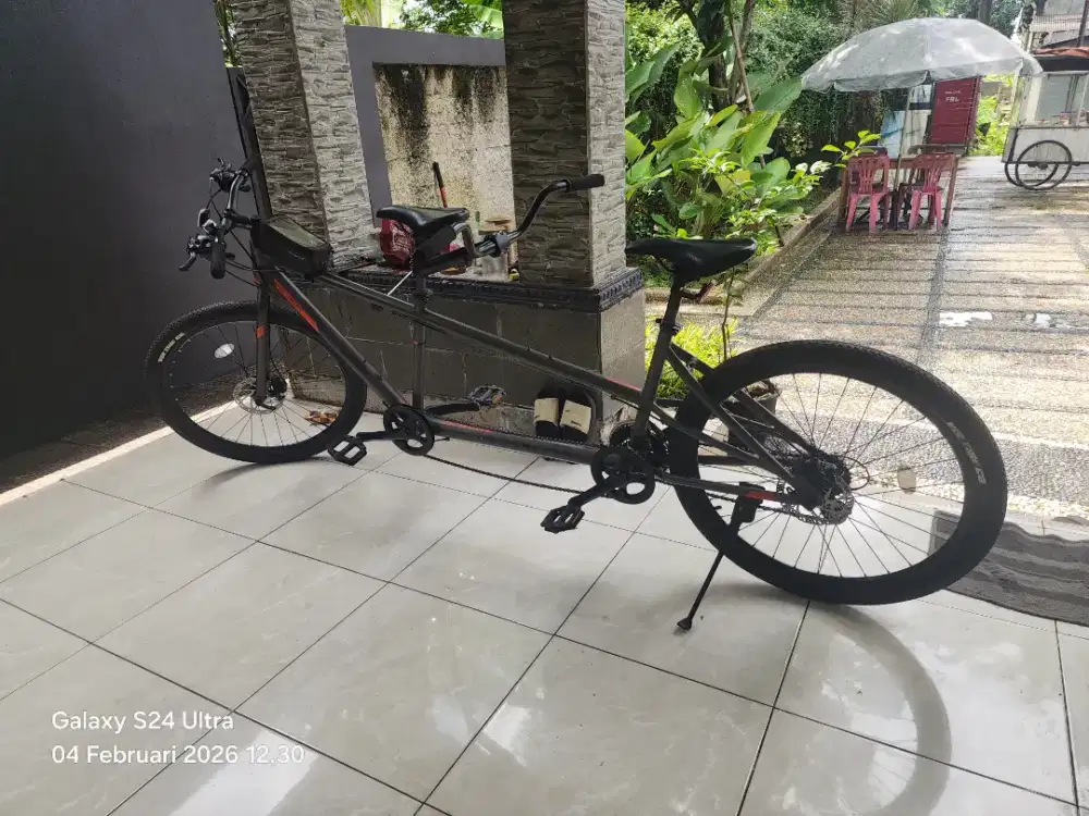 Sepeda Tendem Polygon Impression