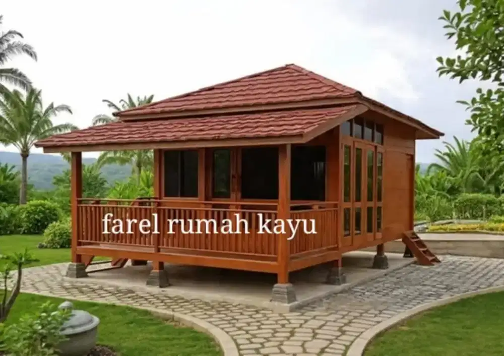 rumah kayu rumah gazebo