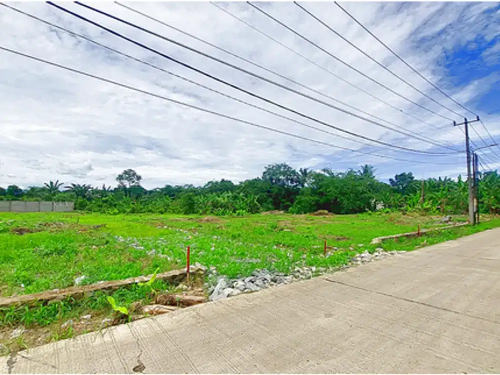 Tanah SHM 1 Jt-an, 10 Menit Stasiun Jatake BSD