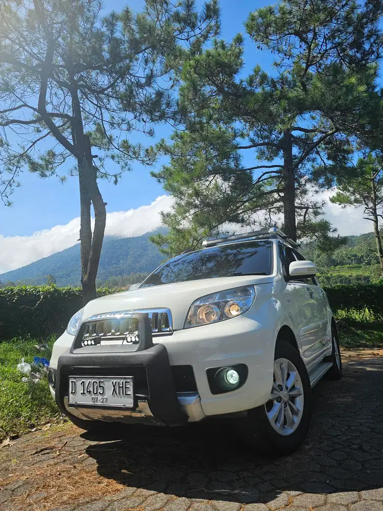 Terios Tx 2012 Manual warna Putih