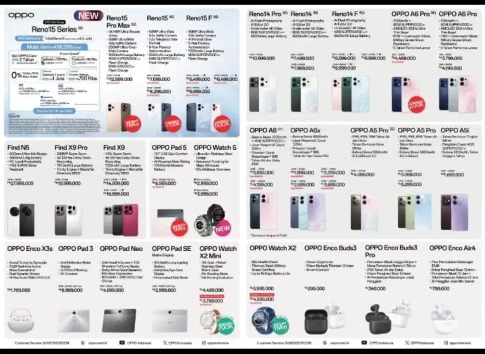 Promo Oppo Awal Bulan Terbaru