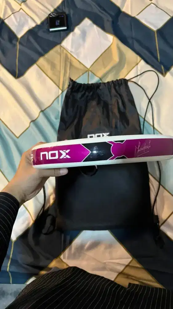 Raket Padel NOX ML10 Pro Cup Silver Pink