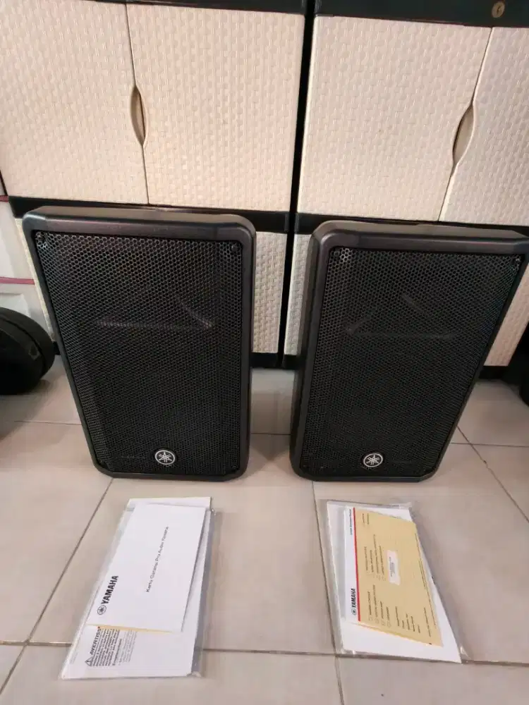 speaker yamaha dbr10 aktif audio monitor asesoris soundsystem