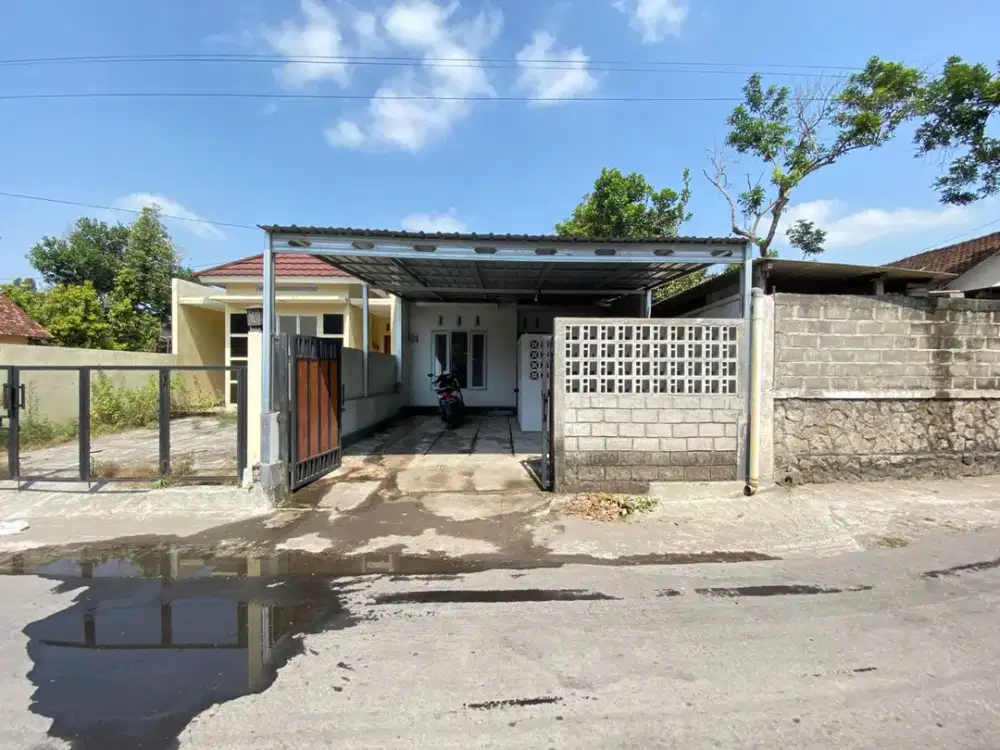 Rumah Ready Huni Di Prambanan, SHM + IMB Lengkap Siap AJB