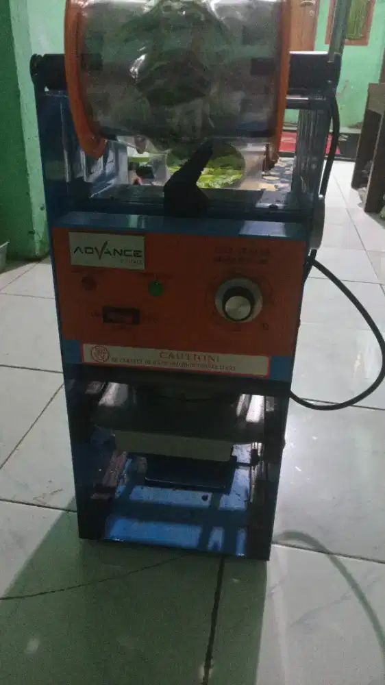 Mesin pres cup siap pakai