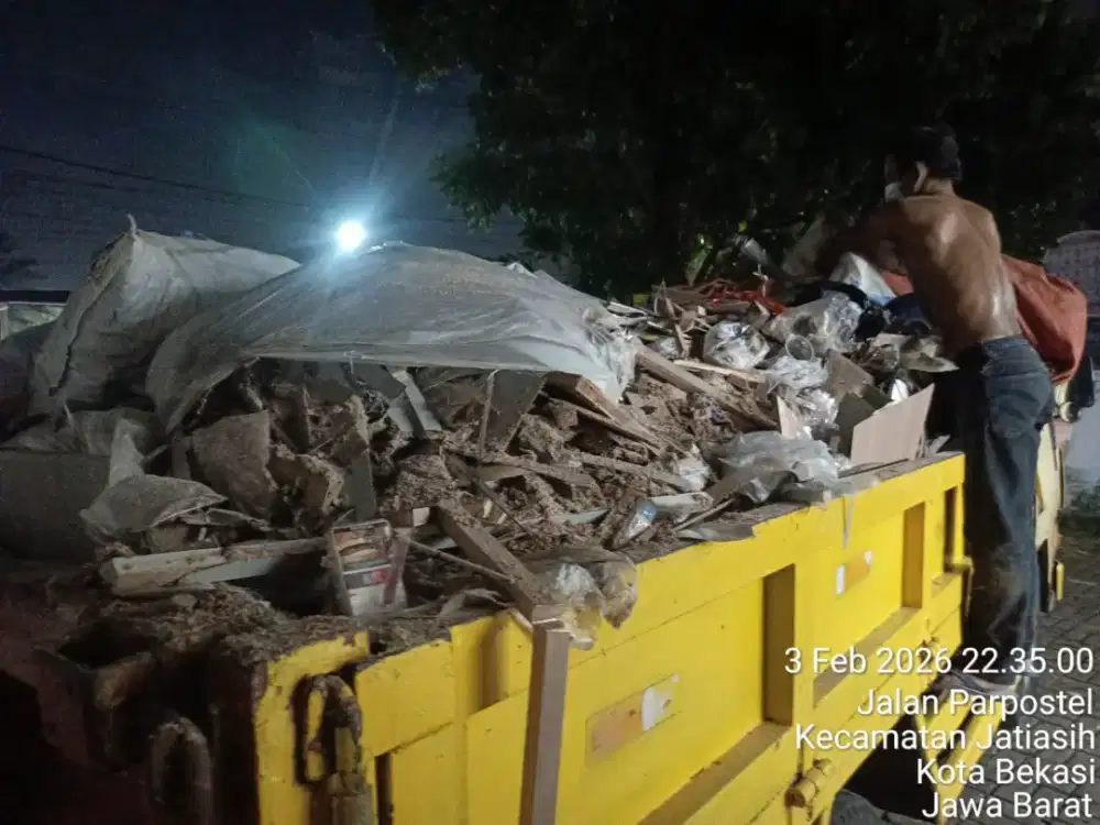 Jasa buang puing proyek dan pengurugan