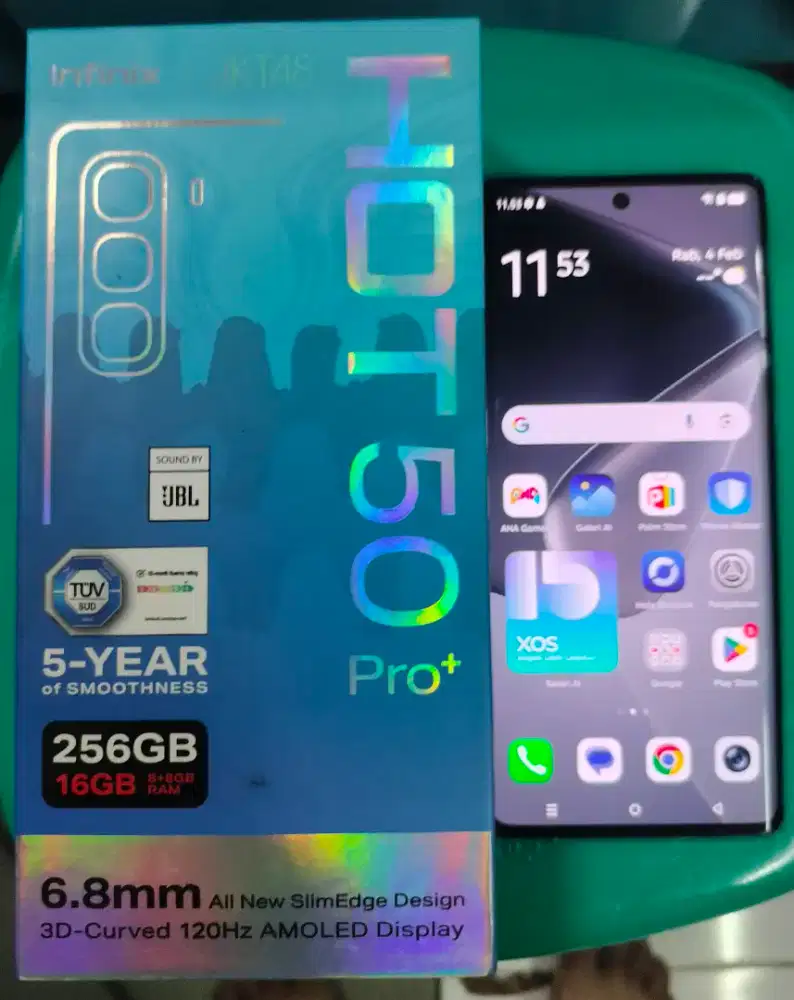 INFINIX HOT50PRO PLUS 8+8/256Gb HP+DUS AJA