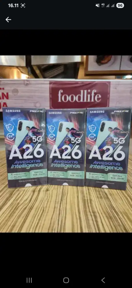 Samsung A26 5g 8+8/256GB