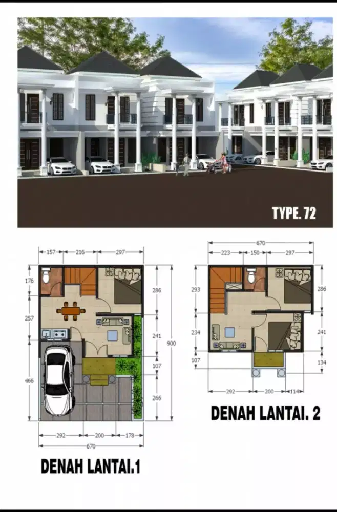 Rumah ganteng bisa kpr depelover
