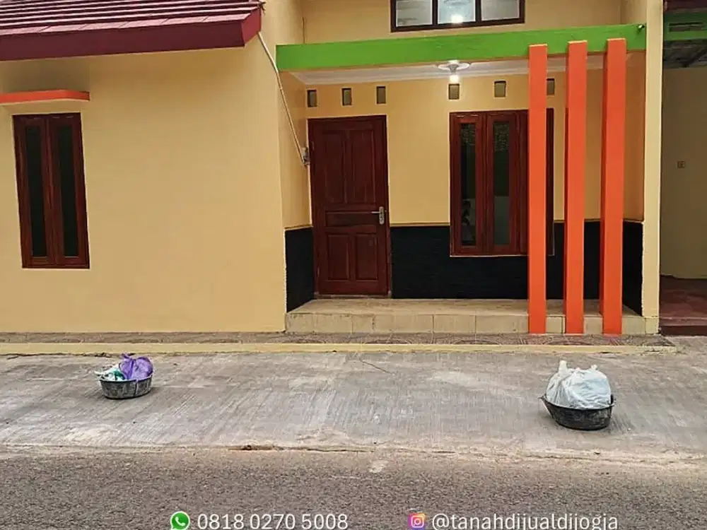 Dijual Rumah Murah Pinggir Jalan Aspal di Canden Bantul Siap Huni