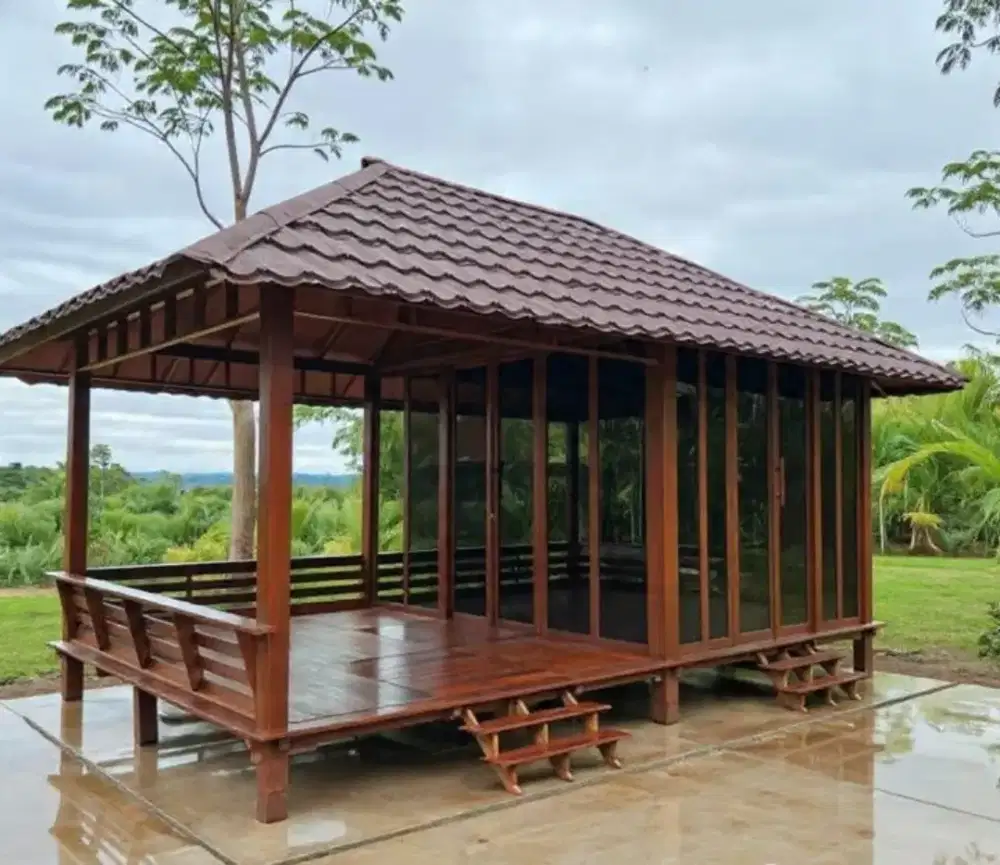 jual gazebo modern