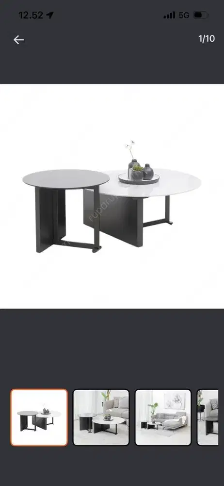 Holden meja tamu set