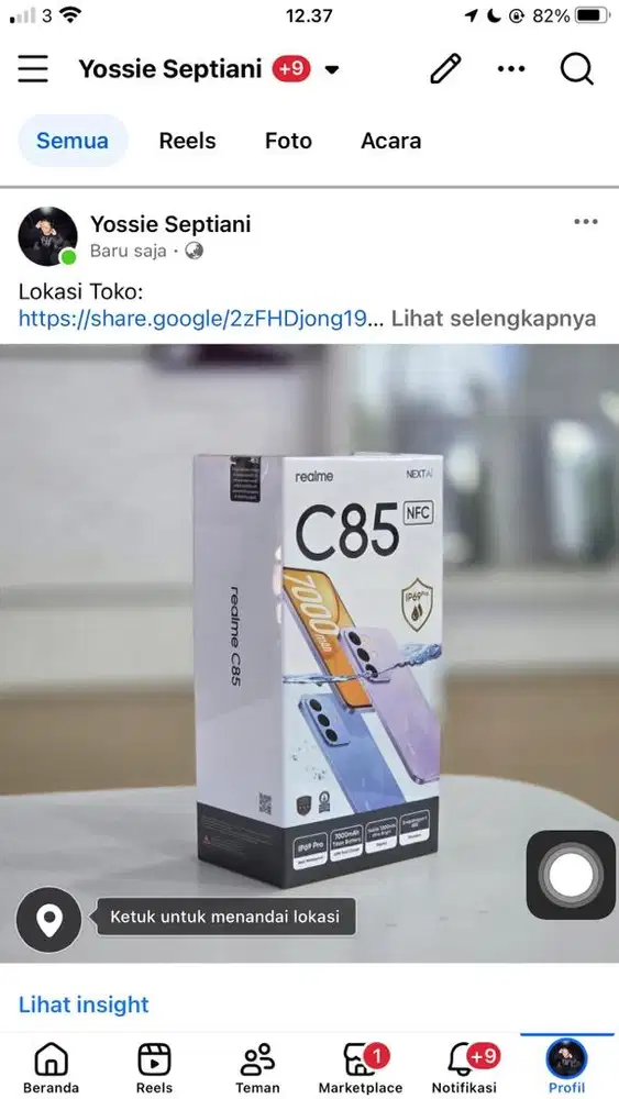 REALME C85 HARGA 2JUTAAN AJA