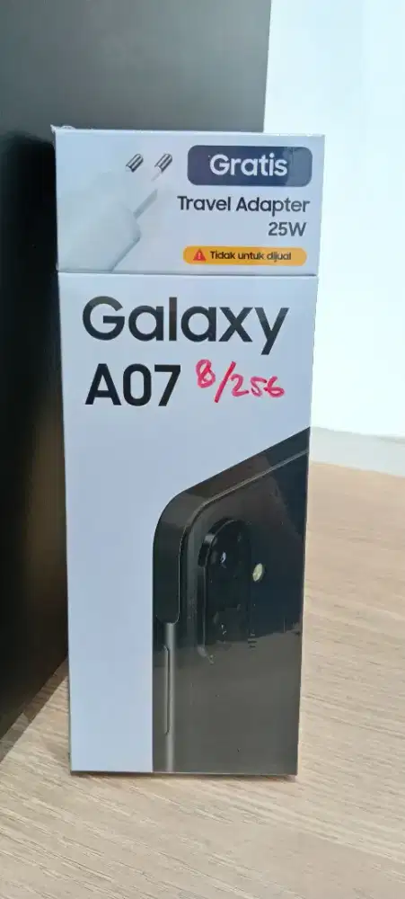 Samsung A07 ram 8gb Rom 256gb FREE ADAPTOR