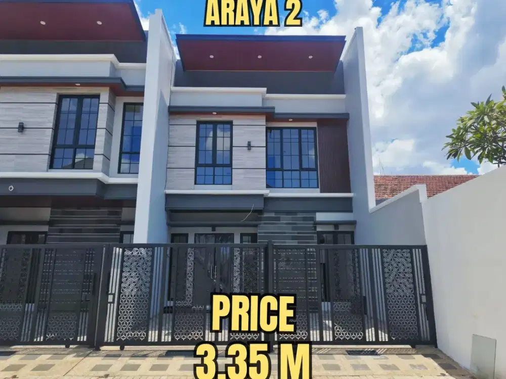 ‼️BARU GRESS‼️ RUMAH GALAXY BUMI PERMAI ARAYA TAHAP 2 MODERN MINIMALIS. DEKAT SEMOLOWARU, NGINDEN, ITS, MERR, MANYAR, KLAMPIS, Dsb