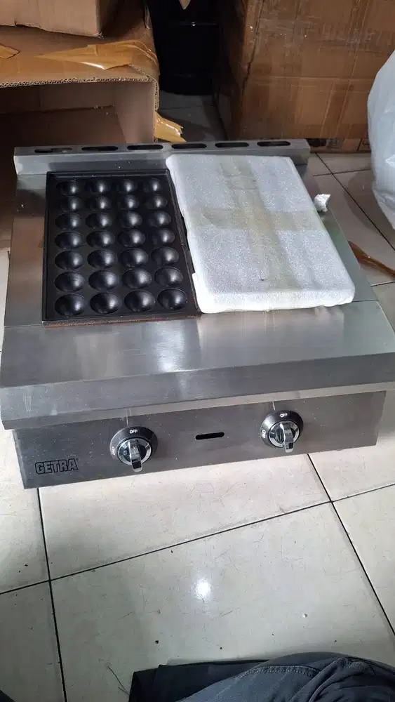Jual Getra Takoyaki Baker 2 Pan - Kondisi Like New!