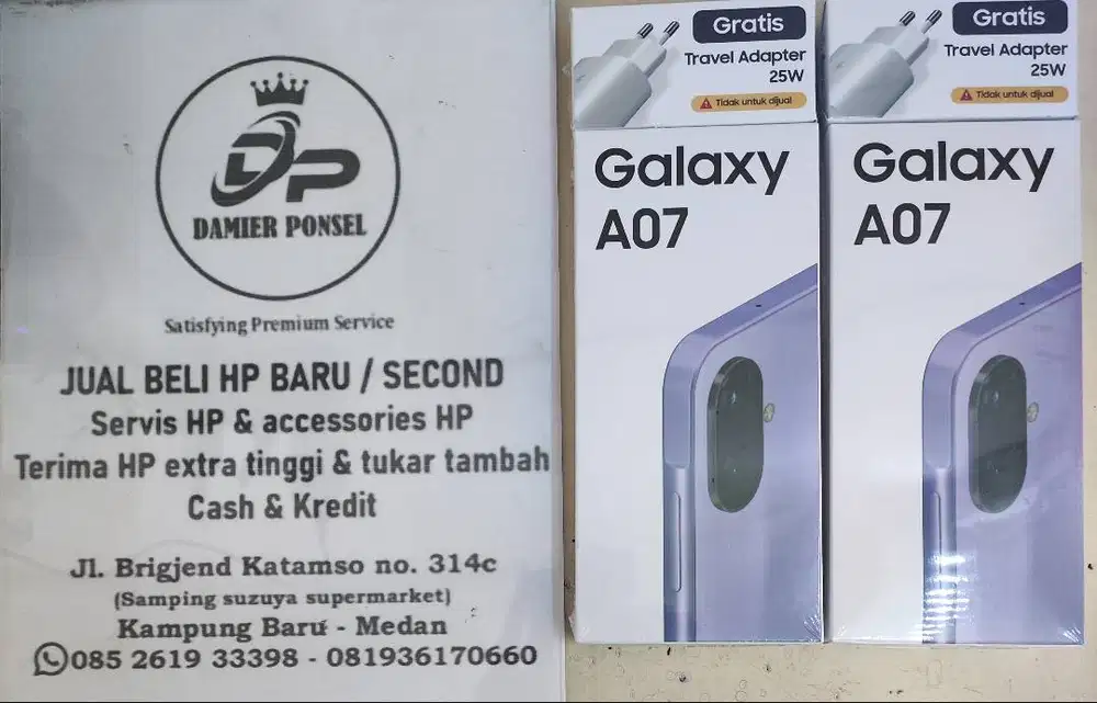 SAMSUNG A07 (4/64) NEW GARANSI RESMI NASIONAL