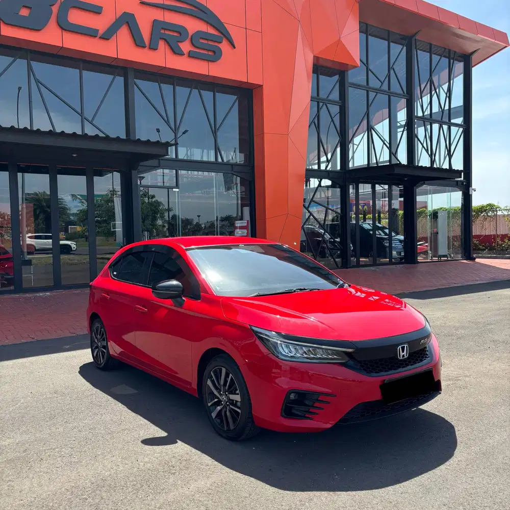 Honda City RS Hatchback 2022 merah matic
