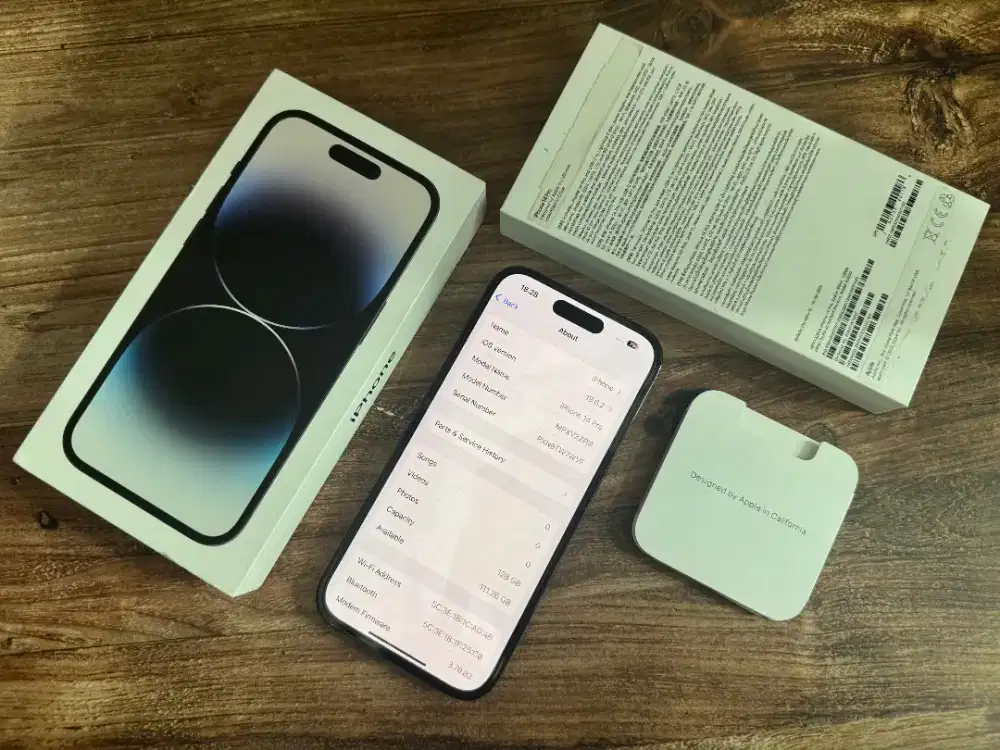 Apple Iphone 14 Pro 128GB Space Black Ex Ibox Lengkap Normal bisa COD