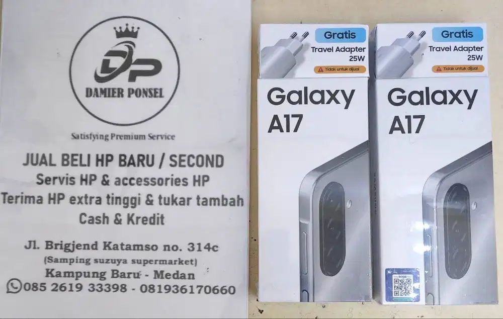 SAMSUNG A17 (8/128) NEW GARANSI RESMI NASIONAL