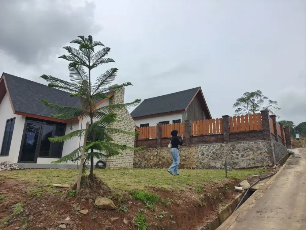 Tanah Kavling Siap Bangun SHM di Puncak 2 Bogor