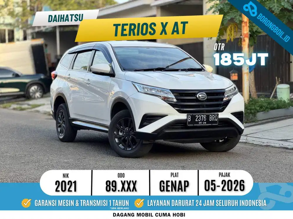 Termurah ! Daihatsu Terios X AT 2021/2022 xenia avanza rush