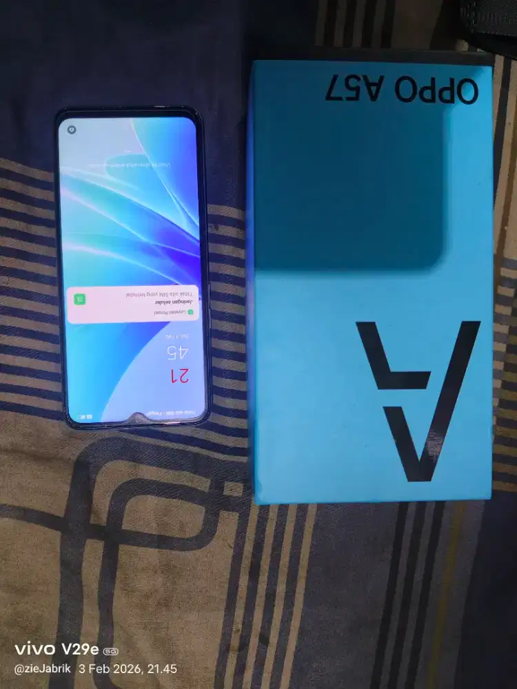 Oppo a57 ram 6/128 siap pakai