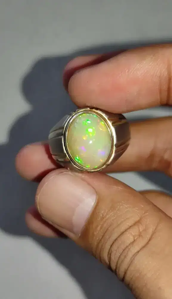 Kalimaya Full Jarong Ring Perak