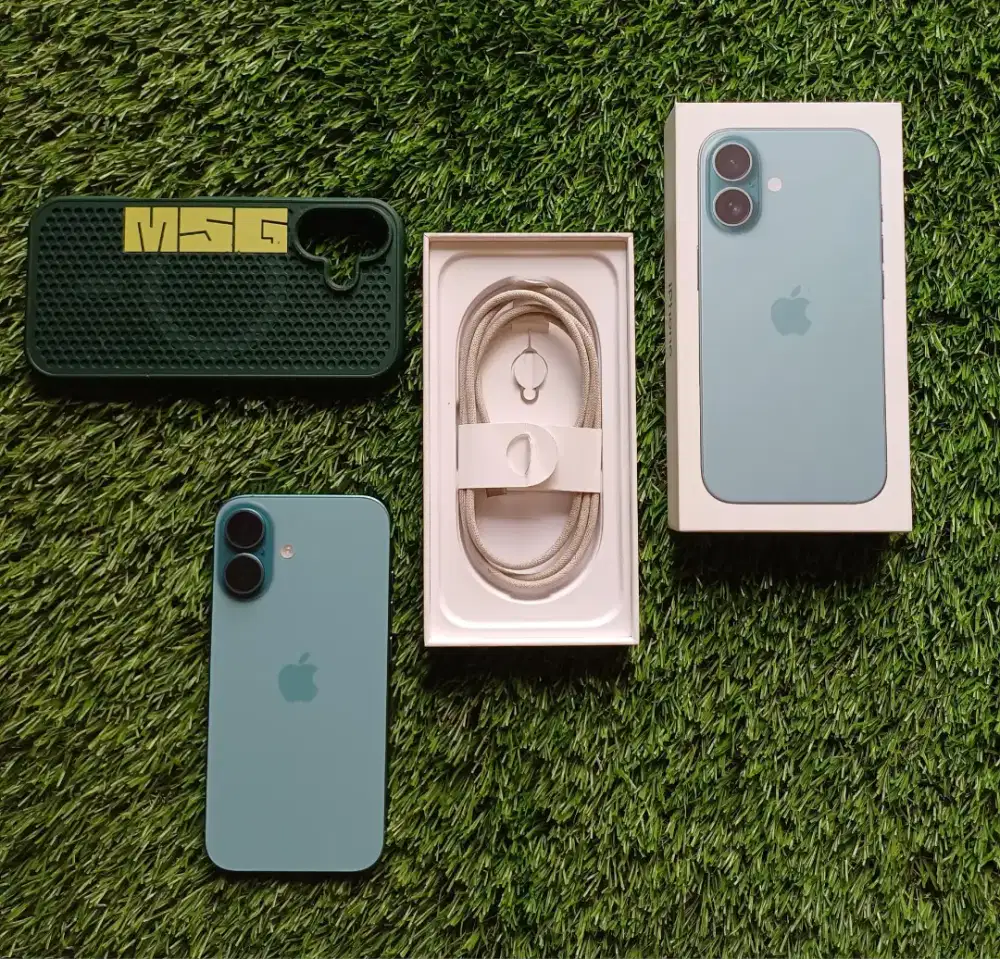 IPHONE 16 256GB FULLSET EX IBOX RESMI MULUS