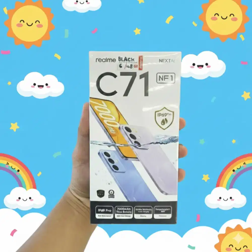 REALME C71 8/128 BARU