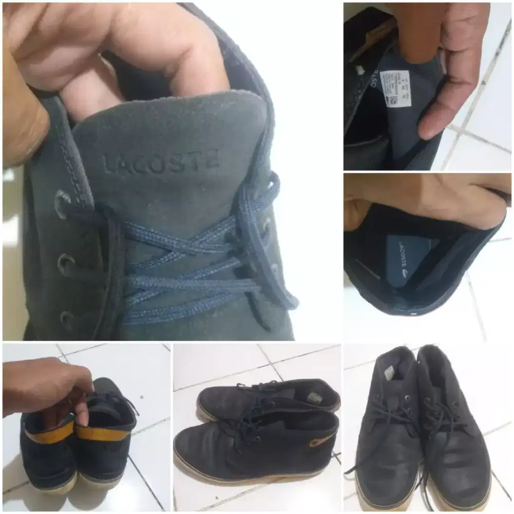SEPATU LACOSTE & ONITSUKA TIGER